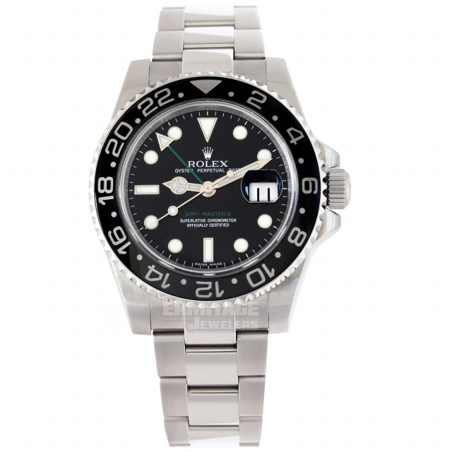 40 mm Rolex GMT-Master II 116710 Steel on Oyster Pre-Owned